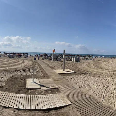 Super Agradable Con Piscina En Urbanizacion Frente A La Playa Holiday home *